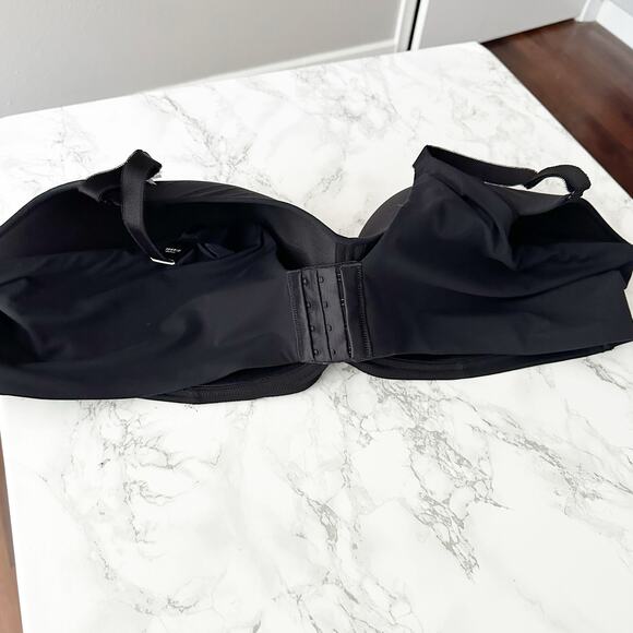 Torrid‎ Everyday Wire Free Lightly Lined Molded Bra Rich Black Size 52D NEW - Picture 10 of 13